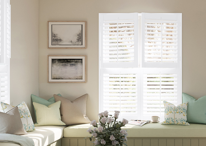 Kensington, Atlantic White - Tier on Tier Plantation Shutter - Image 3